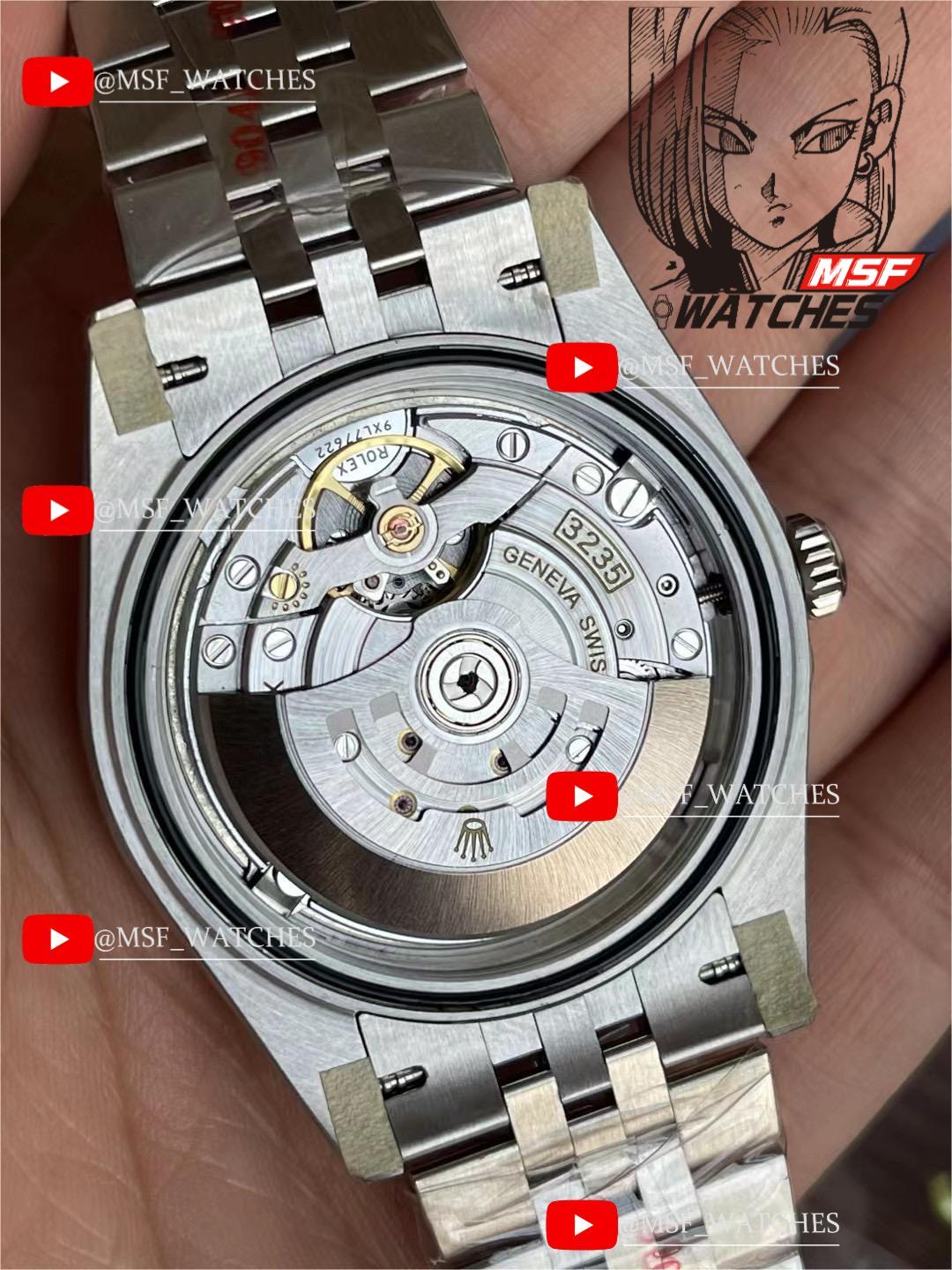 Rolex Datejust Series 41mm Size