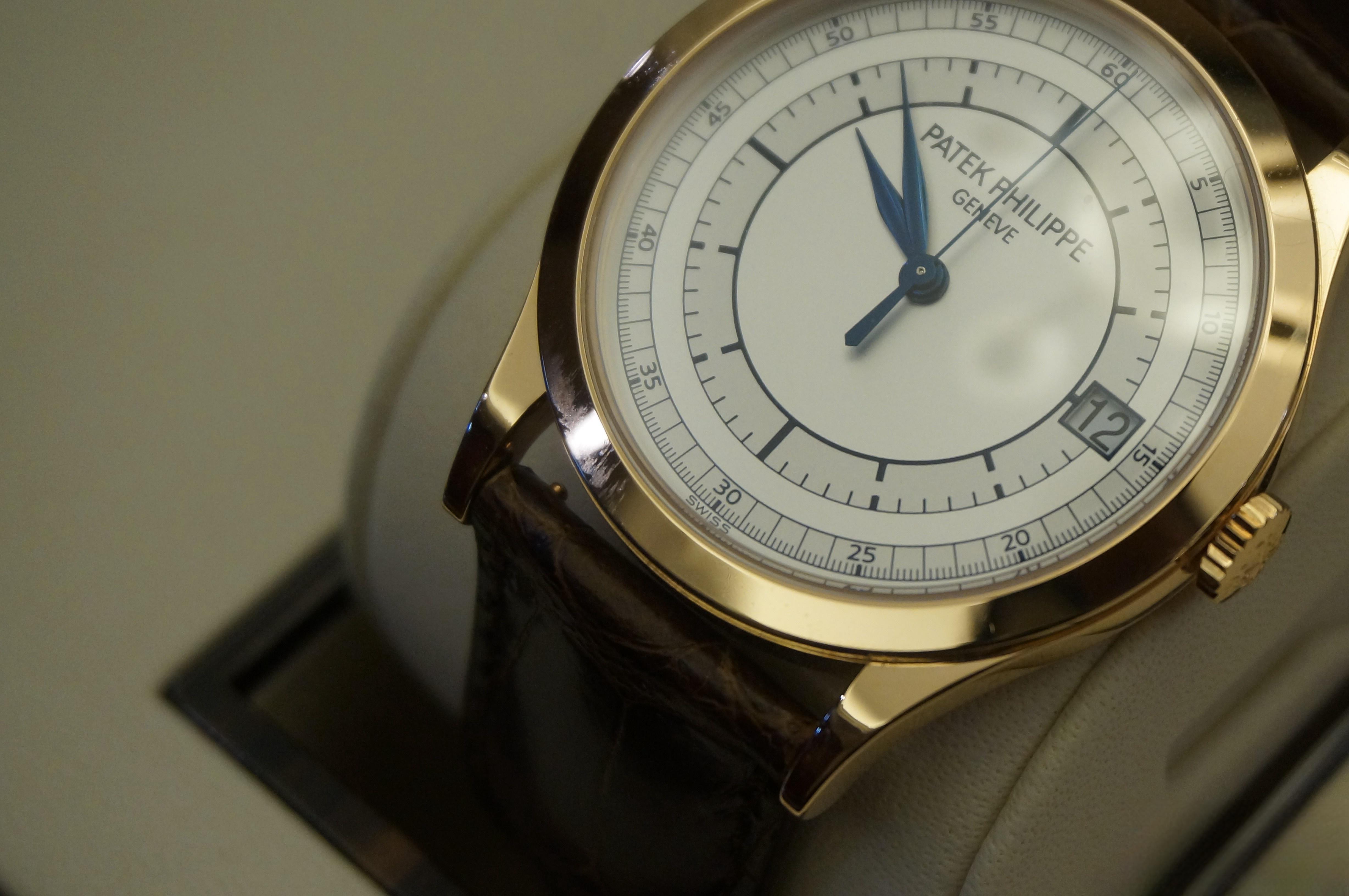 Patek Philippe Classical Watch series 5296R-001, Silver Gray, 38mm size.
